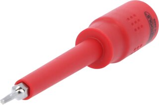 3/8" Isolierte Bit-Stecknuss Torx, T10, 122mm