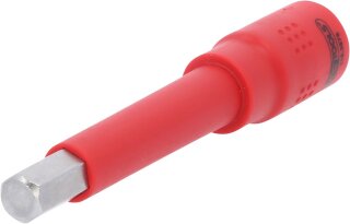 3/8" Isolierte Bit-Stecknuss Innensechskant, 10mm, 122mm lang