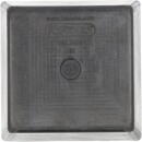 Gummiauflage 16 f&uuml;r Hebeb&uuml;hnen, 120 x 120 x 80 mm