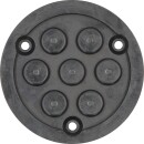 Gummiteller 24 f&uuml;r Zippo Hebeb&uuml;hnen, &Oslash; 123 mm