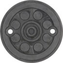 Gummiteller 02 f&uuml;r MAHA Hebeb&uuml;hnen, &Oslash; 120 mm