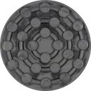 Gummiteller 16 f&uuml;r Ravaglioli Hebeb&uuml;hnen, &Oslash; 120 mm