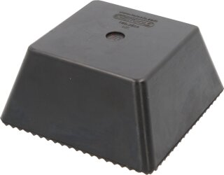 Gummiauflage 17 für Hebebühnen, 150 x 150 x 70 mm