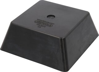 Gummiauflage 19 für Hebebühnen, 150 x 150 x 60 mm