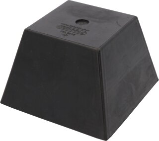 Gummiauflage 21 für Hebebühnen, 150 x 150 x 100 mm