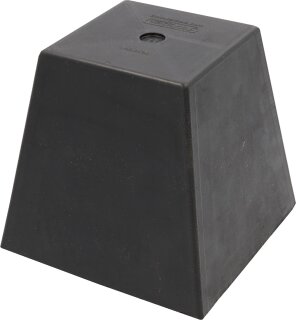 Gummiauflage 22 für Hebebühnen, 150 x 150 x 140 mm