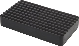 Gummiauflage 23 für HOFMANN Hebebühnen, 162 x 92 x 25 mm