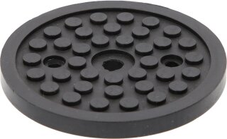 Gummiteller 30 für Stenhoj / Autop Hebebühnen, Ø 123 mm