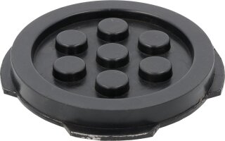 Gummiteller 33 für MWH / Consul Hebebühnen, Ø 137 mm