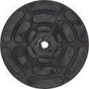 Gummiteller 36 f&uuml;r Zippo Hebeb&uuml;hnen, &Oslash; 127 mm