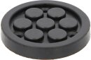 Gummiteller 49 f&uuml;r Zippo Hebeb&uuml;hnen, &Oslash; 100 mm