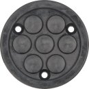 Gummiteller 49 f&uuml;r Zippo Hebeb&uuml;hnen, &Oslash; 100 mm