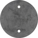 Gummiteller 50 f&uuml;r Adami Hebeb&uuml;hnen, &Oslash; 105 mm