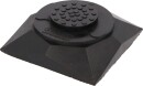 Gummiauflage 46 f&uuml;r Hebeb&uuml;hnen, 135 x 135 x 42 mm
