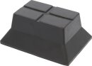Gummiauflage 47 f&uuml;r Hebeb&uuml;hnen, 140 x 100 x 60 mm