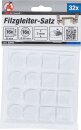 Filzgleiter-Satz | wei&szlig; | 32-tlg.