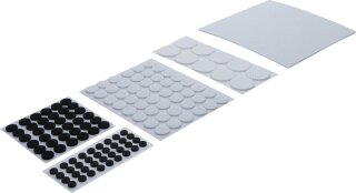 Filzgleiter-Satz | selbstklebend | 131-tlg.