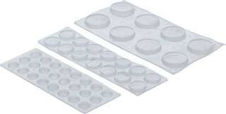 Elastikpuffer-Satz | transparent | 46-tlg.