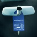 Spiegelanh&auml;nger "Radschrauben nachziehen" 100St&uuml;ck