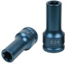 3/4" Torx-E-Kraft-Stecknuss, lang, E24