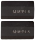 Gewindeadapter-Satz M18x1,5x65mm, 2-tlg