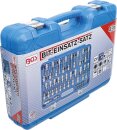 Bit-Einsatz-Satz | Antrieb Innenvierkant 12,5 mm (1/2"), Au&szlig;ensechskant 8 mm (5/16") | 49-tlg.