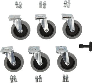 Ersatz-Rolle für Kunststoff-Werkstattliege, Ø 75 mm