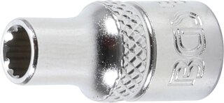 Steckschlüssel-Einsatz Zwölfkant | Antrieb Innenvierkant 6,3 mm (1/4") | SW 5 mm