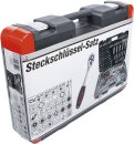 Steckschl&uuml;ssel-Satz | Antrieb 6,3 mm (1/4") / 10 mm (3/8") / 12,5 mm (1/2") | 216-tlg.