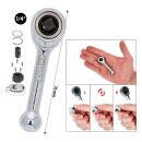 1/4" Mini-Freilauf-Ratsche