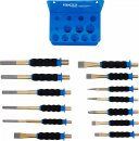 Splintentreiber-/ K&ouml;rner-/ Flachmei&szlig;el-Satz | mit Handschutz | 13-tlg.