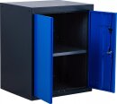 Werkstattschrank | 2-t&uuml;rig | mit 1 Fachboden