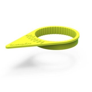Checkpoint Radmutterindikator 23 mm neongelb 01 Stück