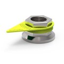 Checkpoint Radmutterindikator 23 mm neongelb 01 St&uuml;ck
