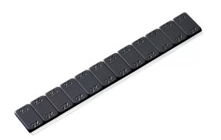 PKW Klebegewicht Typ 399 - 30g Riegel - Schwarz | 100 Riegel