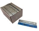 602E-EP *perforiert*NEU* verzinkte RMZ Klebegewichte 60g (12x5g) m. &uuml;berstehendem Liner 100 Riegel