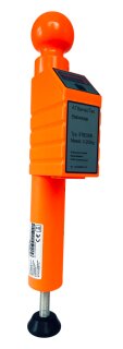 Digitale Stützlastwaage bis 200kg Bluetooth mit DPMA geschützem Überlastschutz (orange)