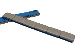 SUV Klebegewicht - 150g Riegel (6x25g) silber m. überstehendem Liner 1 Riegel