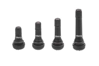 Gummiventil (Snap-In) extra kurz TR412 50 Stück