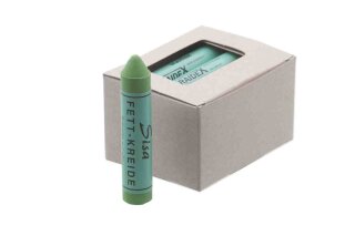 SISA Fettkreide / Reifenkreide grün 12 Stück