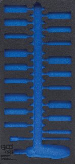 Werkstattwageneinlage 1/3 | leer | für Art. 4043