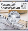 Hartmetall-Kreiss&auml;geblatt | &Oslash; 210 x 30 x 2,6 mm | 40 Z&auml;hne