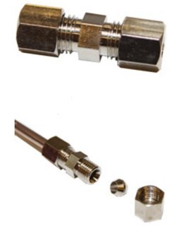 Bremsleitungsverbinder QUICK BRAKE® STT für 4,75 mm Kupfer, Kupfer-Nickel- (Kunifer) und Stahl- Bremsleitungen ohne Bördelung (EU-WARE!)