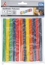 Hei&szlig;klebe-Patronen | bunt | &Oslash; 11 mm, 150 mm | 12-tlg.
