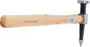 Karosseriehammer | runder, flacher Kopf / spitze, kegelige Finne