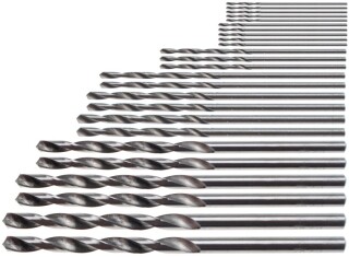 HSS-Minibohrer-Satz | 0,5 - 3,0 mm | 25-tlg.