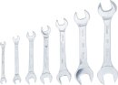Doppel-Maulschl&uuml;ssel-Satz | extra flach | SW 6 - 23 mm | 7-tlg.