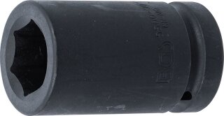 Kraft-Steckschlüssel-Einsatz Sechskant, tief | Antrieb Innenvierkant 25 mm (1") | SW 30 mm