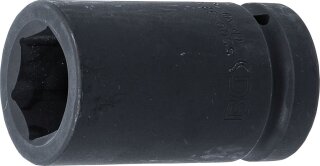 Kraft-Steckschlüssel-Einsatz Sechskant, tief | Antrieb Innenvierkant 25 mm (1") | SW 32 mm