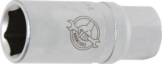 Zündkerzen-Einsatz Sechskant | Antrieb Innenvierkant 12,5 mm (1/2") | SW 18 mm